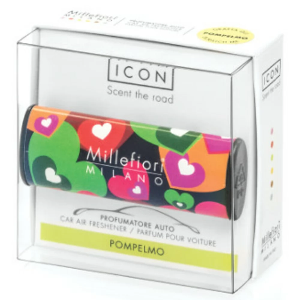 MILLEFIORI 16CAR07 Pompelmo Icon Cuori e Fiori autóillatosító