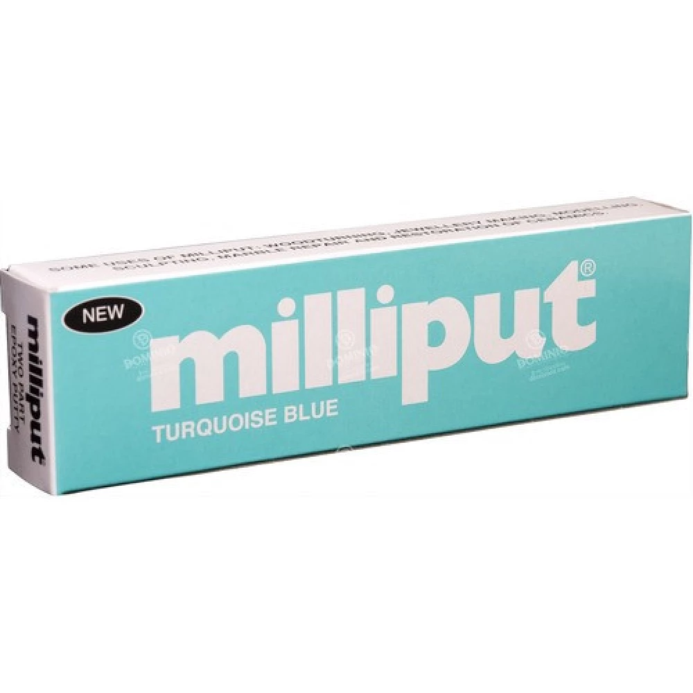 MILLIPUT 2 part epoxy Turquoise Blue