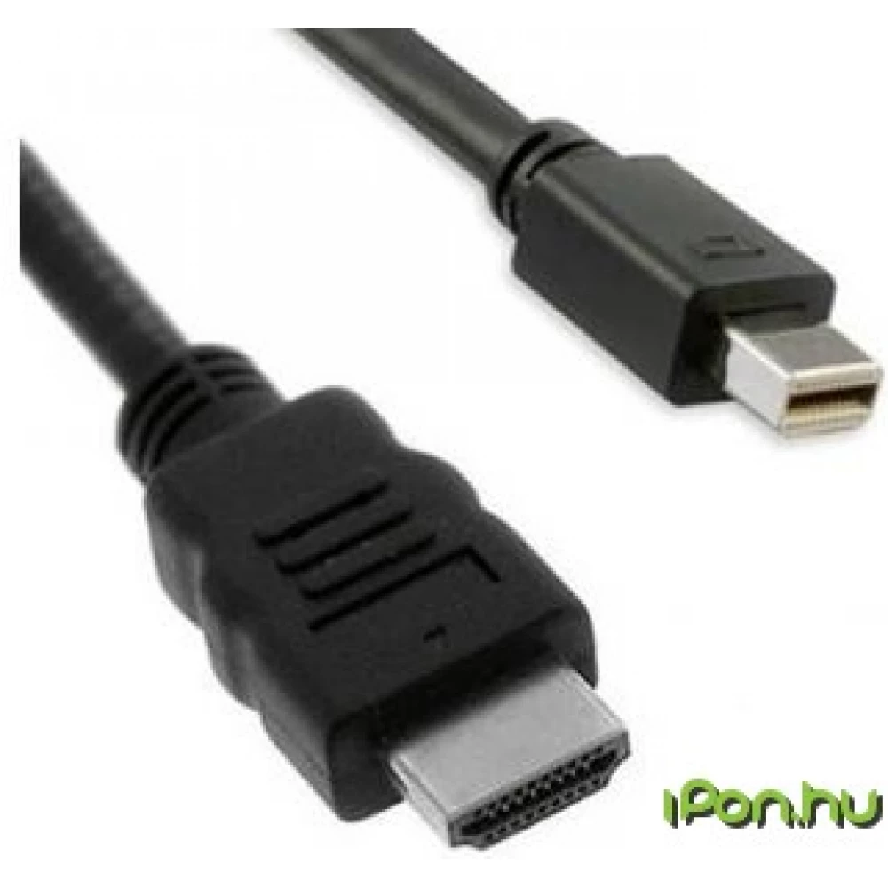 Mini DisplayPort HDMI Átalakító Fekete 2m 11.99.5791