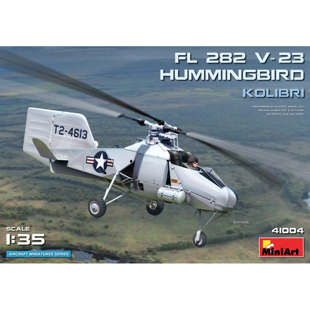 MINIART 1/35 Fl 282 V-23 Hummingbird - Kolibri repülőgép modell