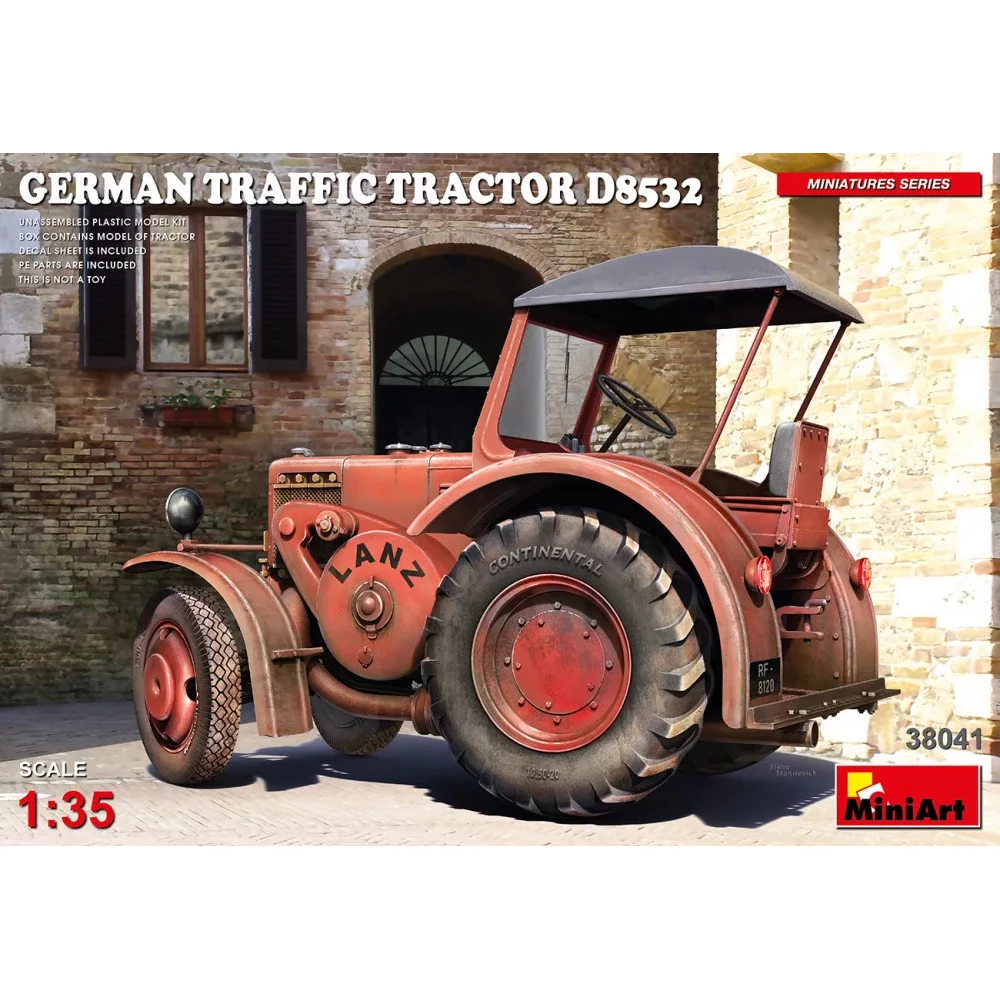 MINIART 1/35 Német D8532 traktor jármű modell