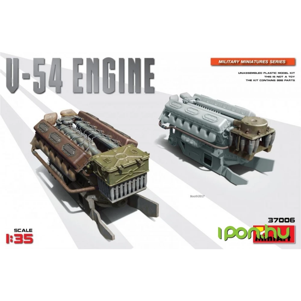 MINIART 1/35 V-54 motor katonai modell kiegészítő
