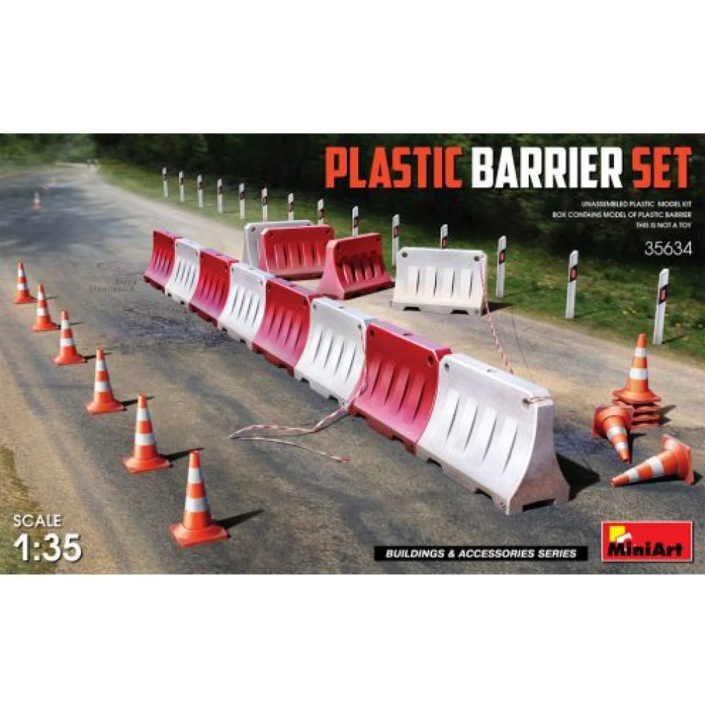 MINIART Plastic Barrier Set