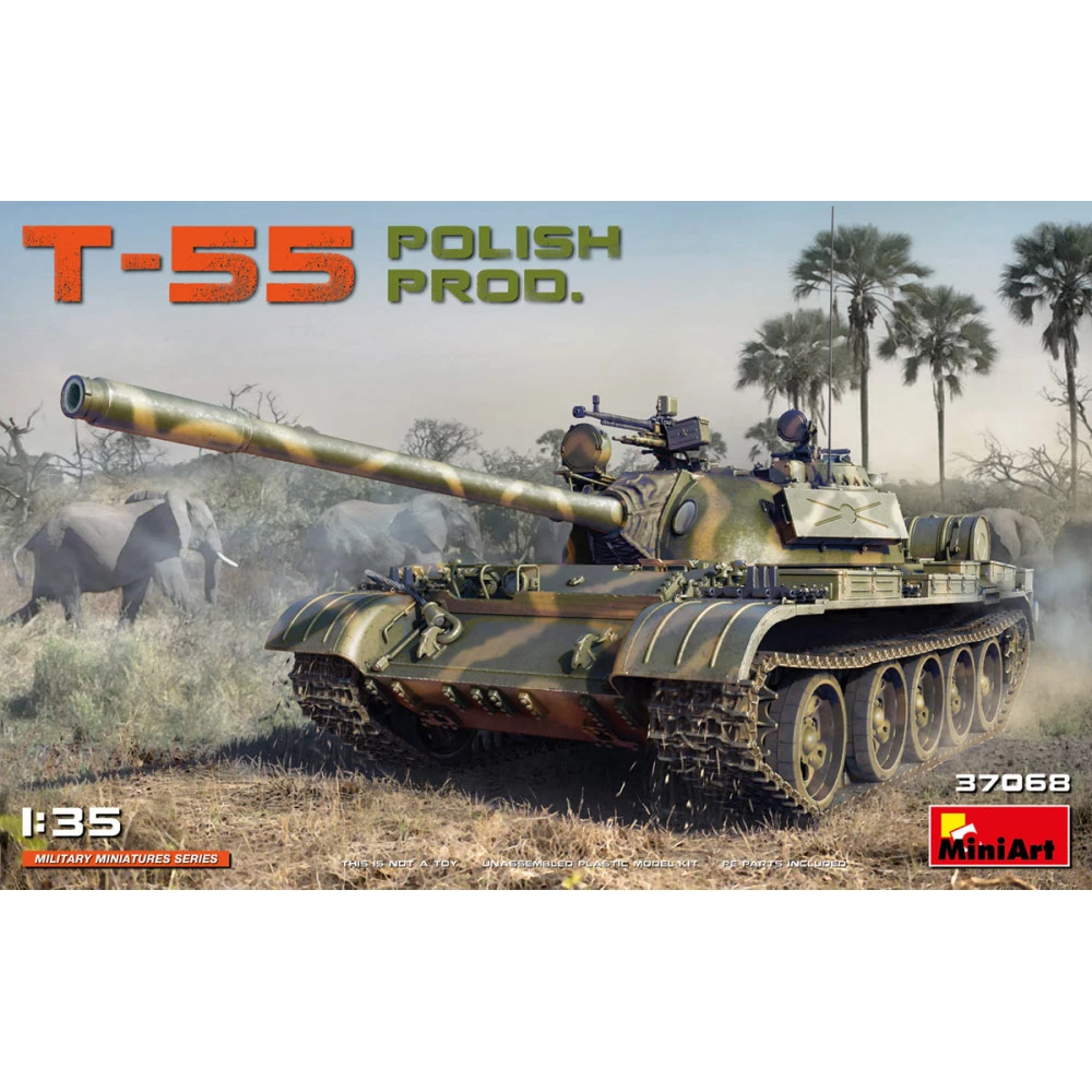 MINIART T-55 Polish Production