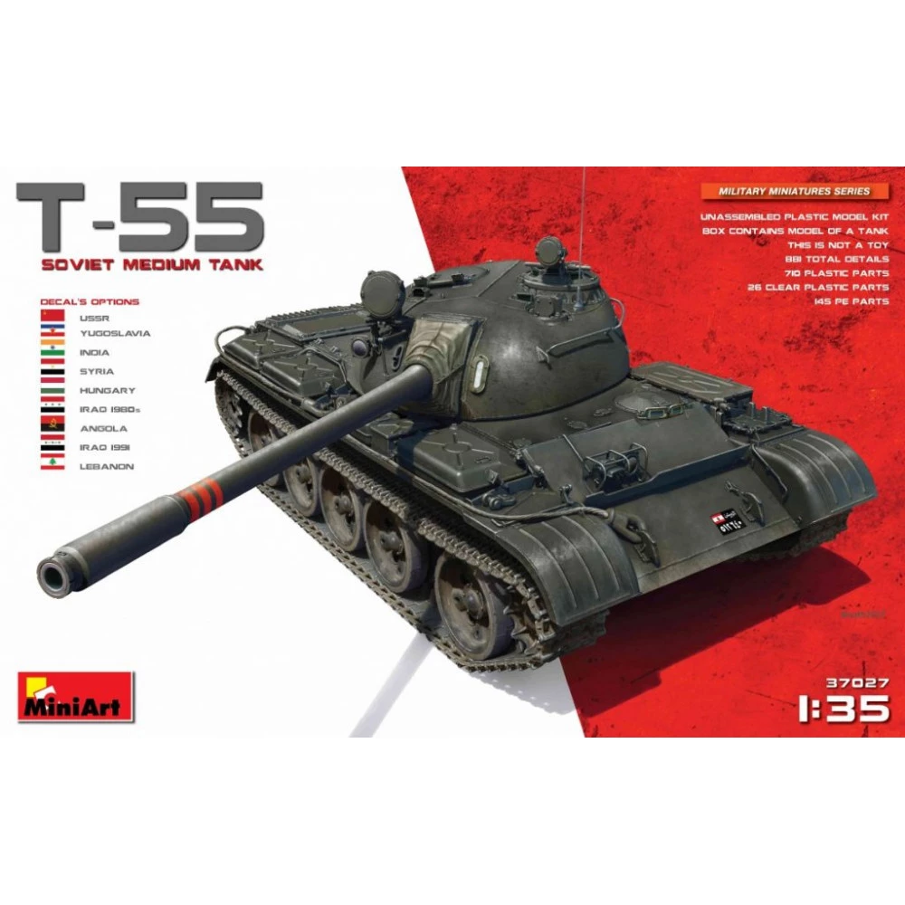 MINIART T-55 Soviet Medium Tank