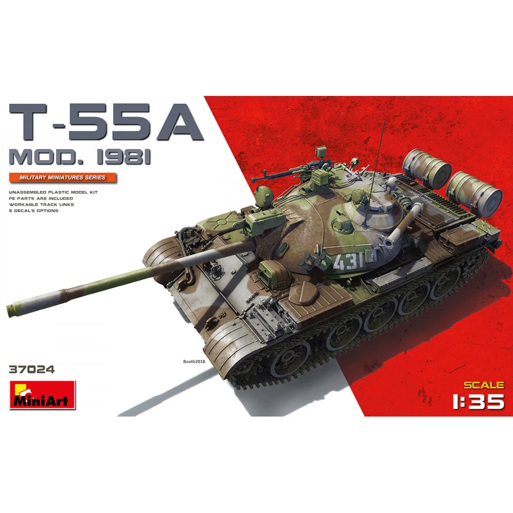 MINIART T-55A Mod. 1981