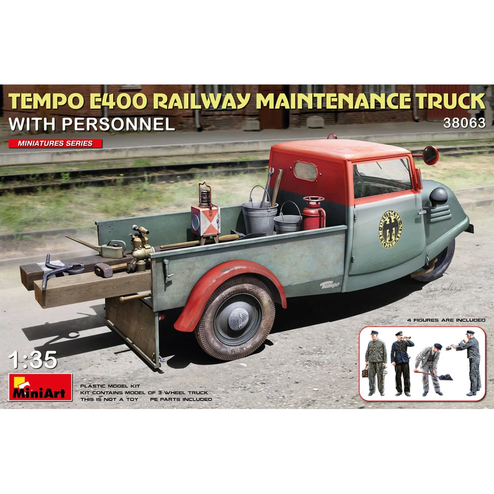 MINIART Tempo E400 Railway Maintenanc