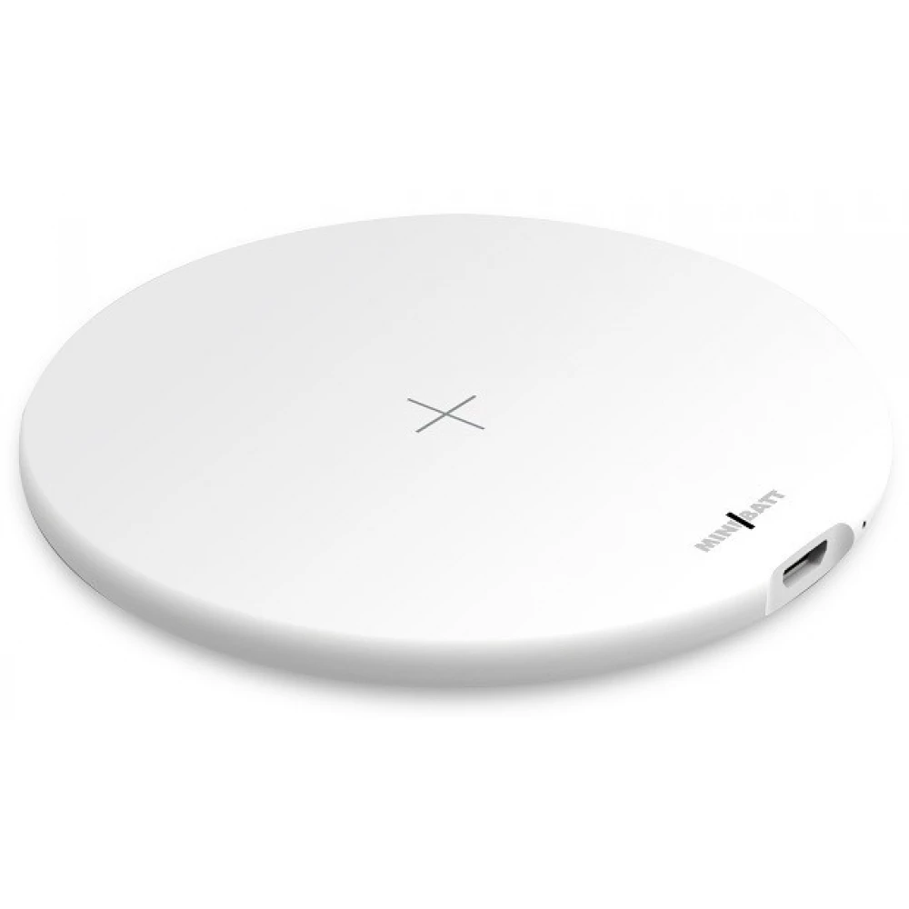 MINIBATT iCharger2 vezeték nélküli Qi töltőpad 10W fehér