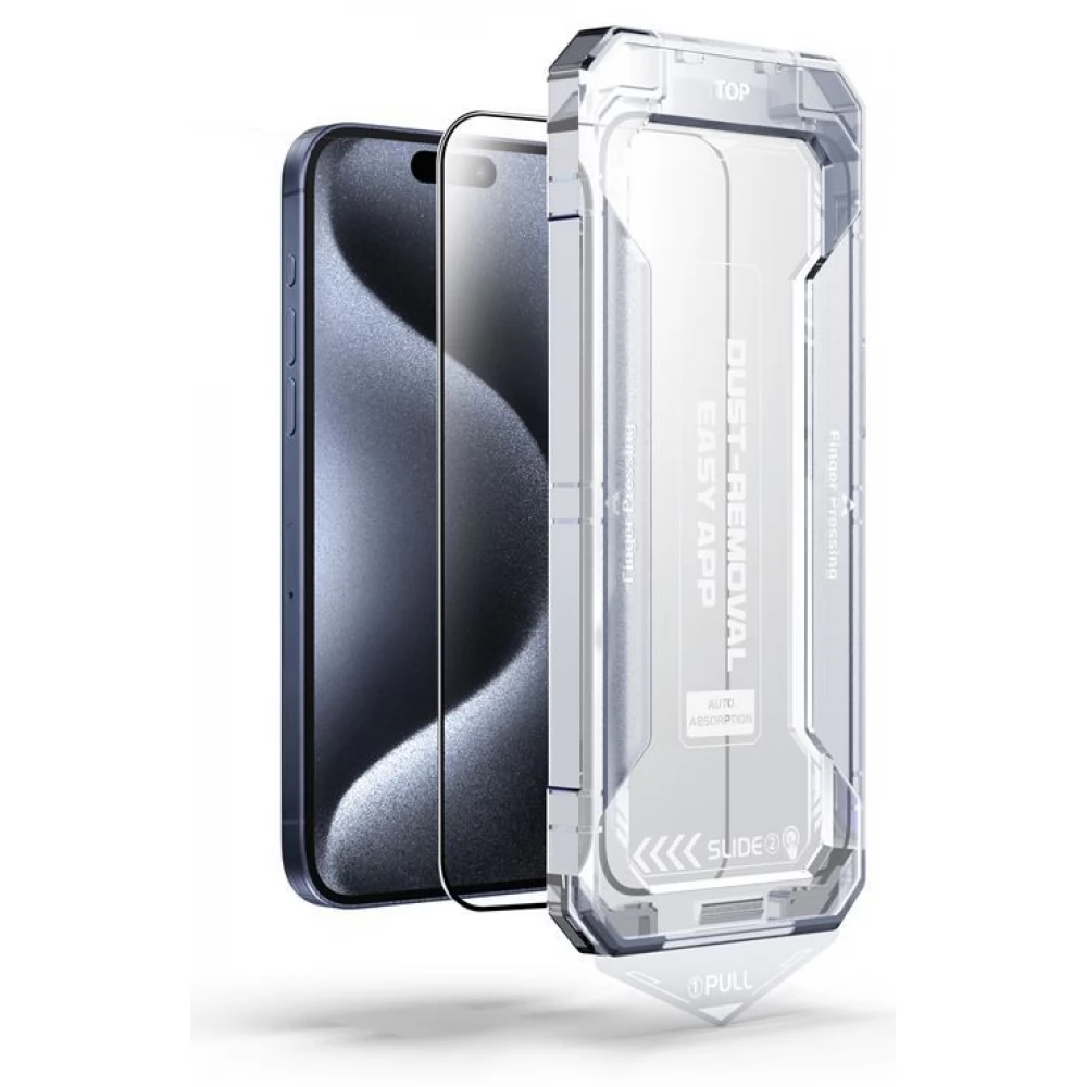 MOBILE ORIGIN Screen Guard with easy application iPhone 15 Pro Max