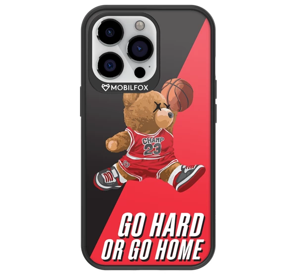 MOBILFOX Apple iPhone 13 pro full-shock 3.0 hátlap tok Go hard or go home
