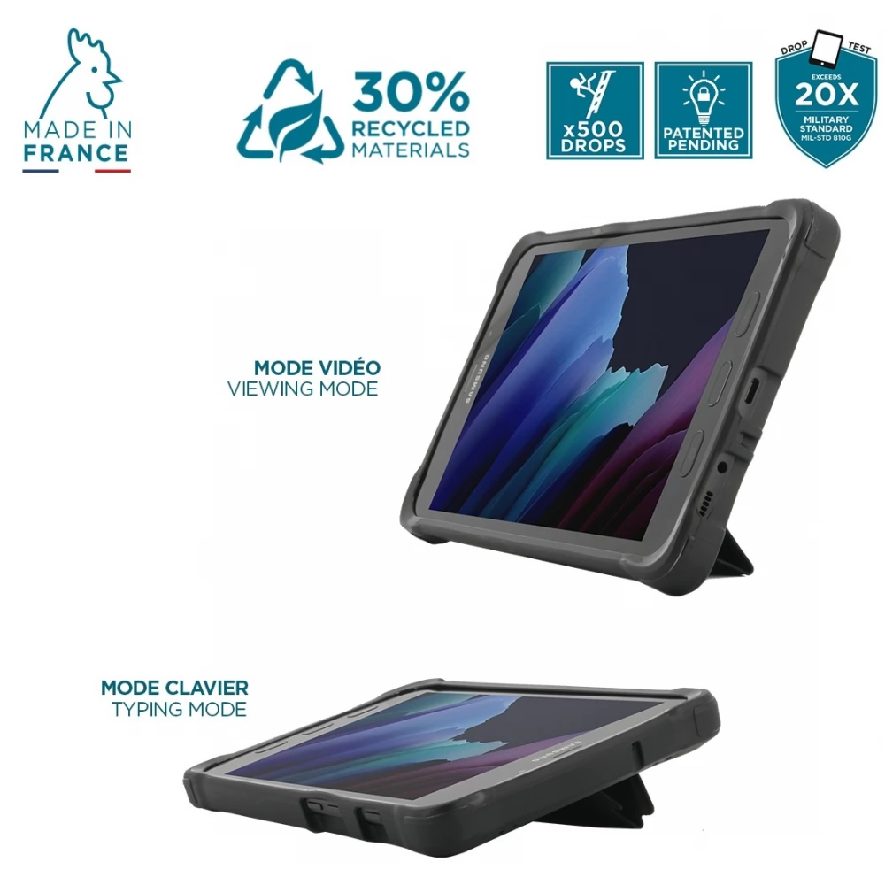MOBILIS Reinforced protective case for Surface Pro 8 with kickstand + handstrap - Protech