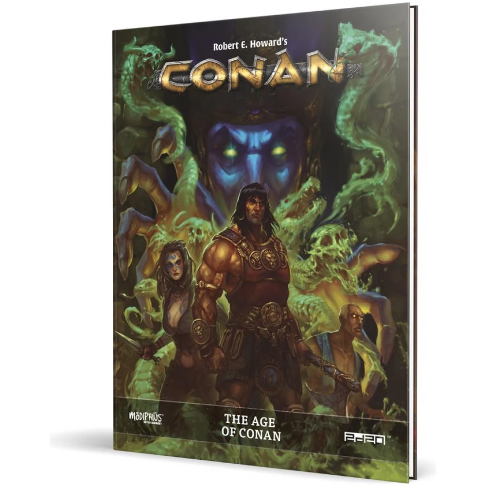 MODIPHIUS ENTERTAINMENT Conan: The Age of Conan Sourcebook kalandjták szabálykönyv