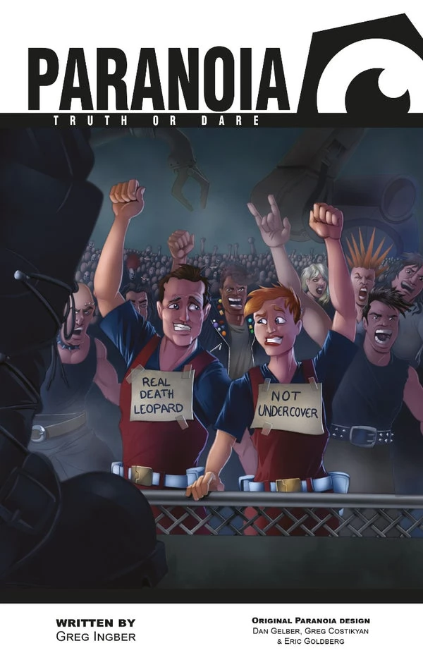 MONGOOSE PUBLISHING Paranoia RPG - Truth or Dare szerepjáték könyv kiegészítő