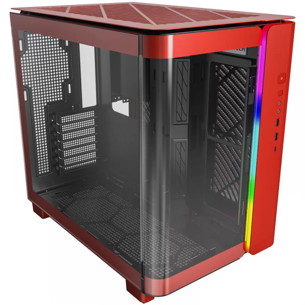 MONTECH KING 95 ARGB TG piros