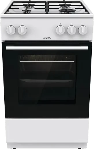 MORA P2241A1W Tűzhely gázos 70L Fehér