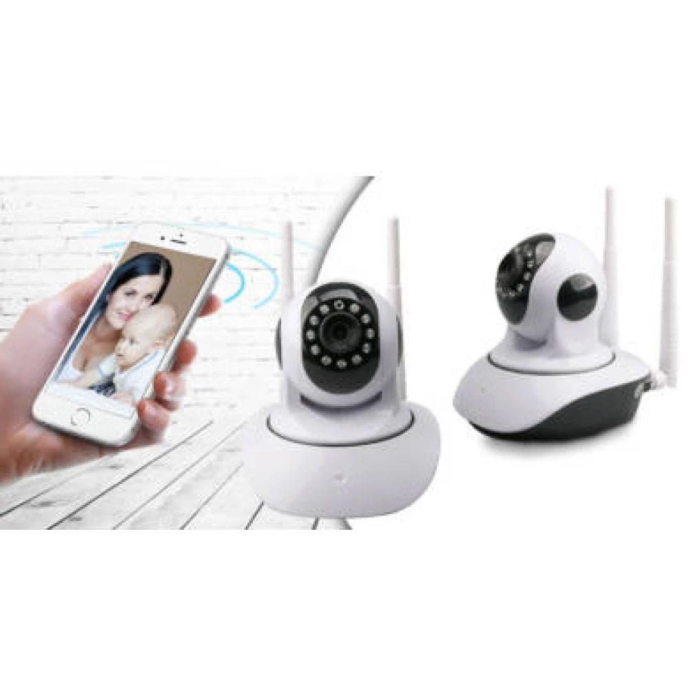 Mozgatható WiFi kamera 2 antennával
