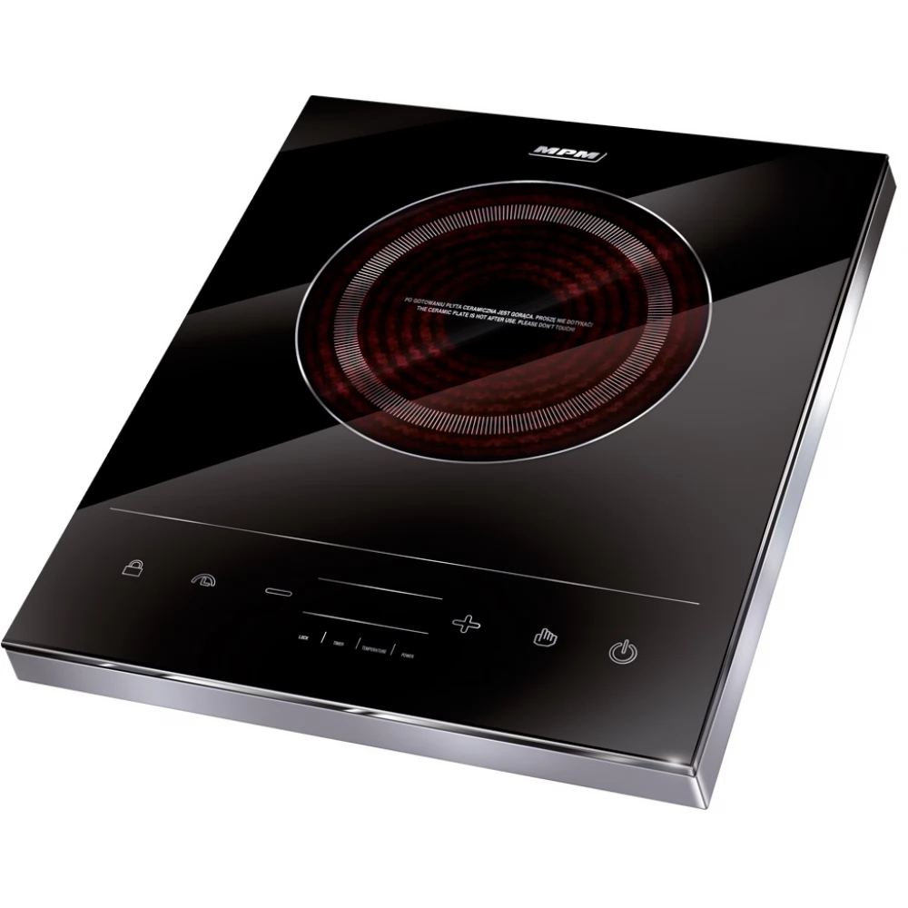 MPM MKE-06 Főzőlap indukciós 200-1800 W ezüst / fekete