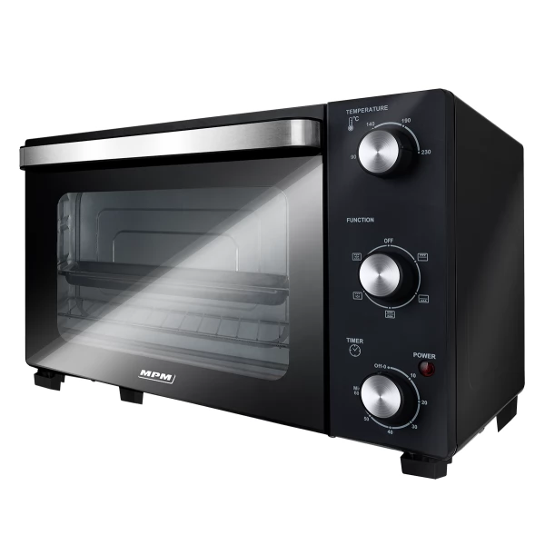 MPM MPE-14 Elektromos sütő 1300W 22L Fekete