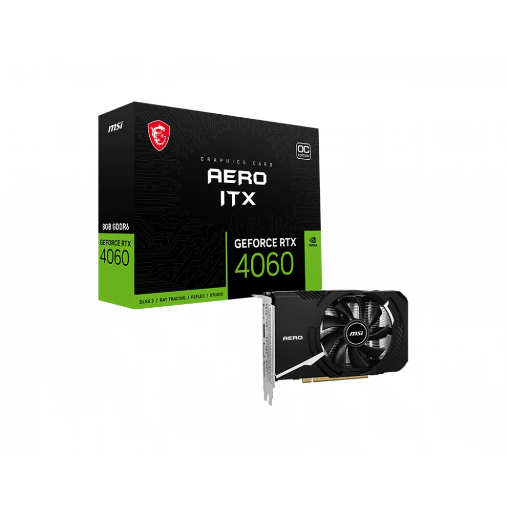 MSI AERO ITX OC GeForce RTX 4060 8GB GDDR6 DLSS3