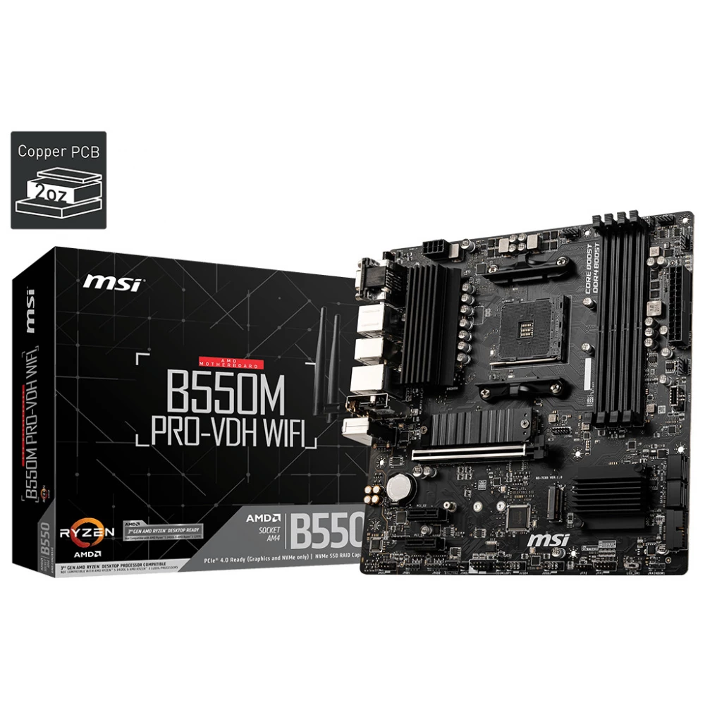 MSI B550M PRO-VDH WIFI