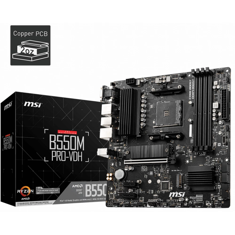 MSI B550M PRO-VDH