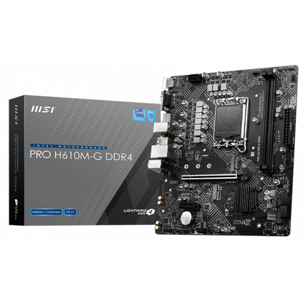 MSI PRO H610M-G DDR4