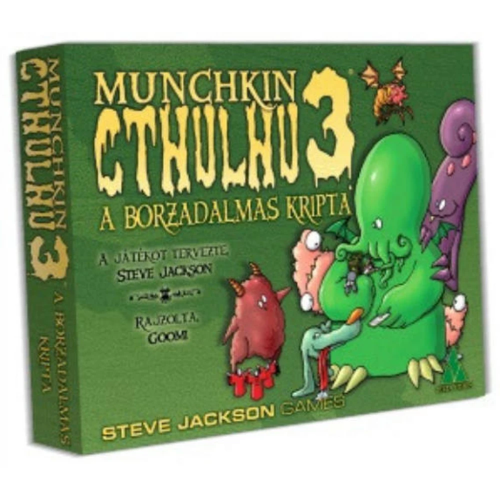 Munchkin Cthulhu 3 - A borzalmas kripta társasjáték kiegészítő