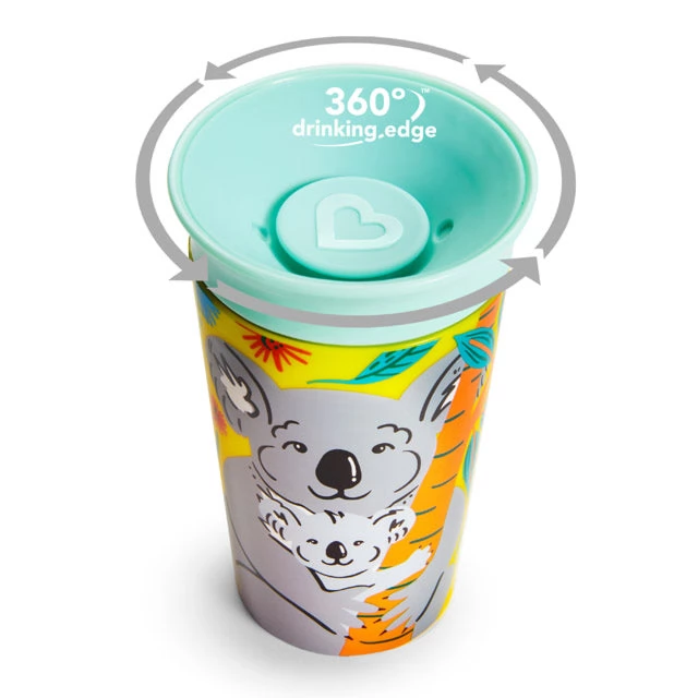 MUNCHKIN Miracle 360 Tanulópohár 177ml 6m+ koala