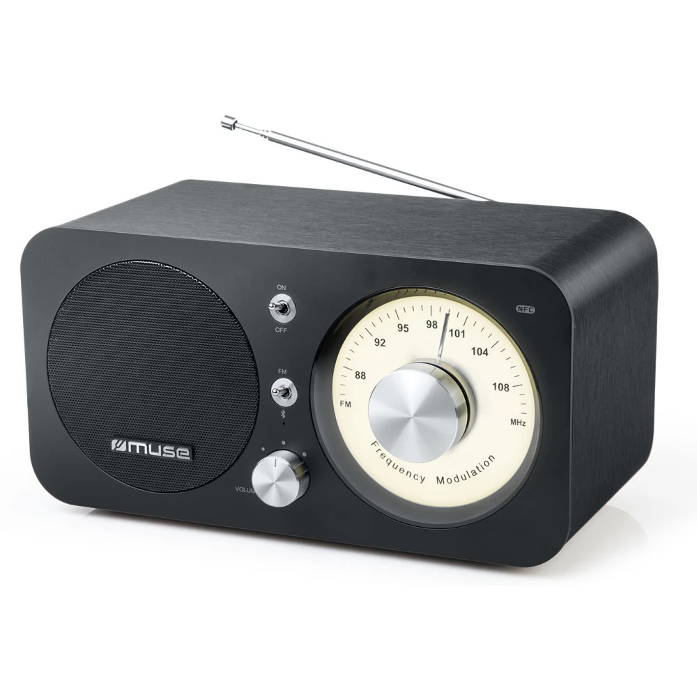 MUSE M-095 BT Rádió fekete