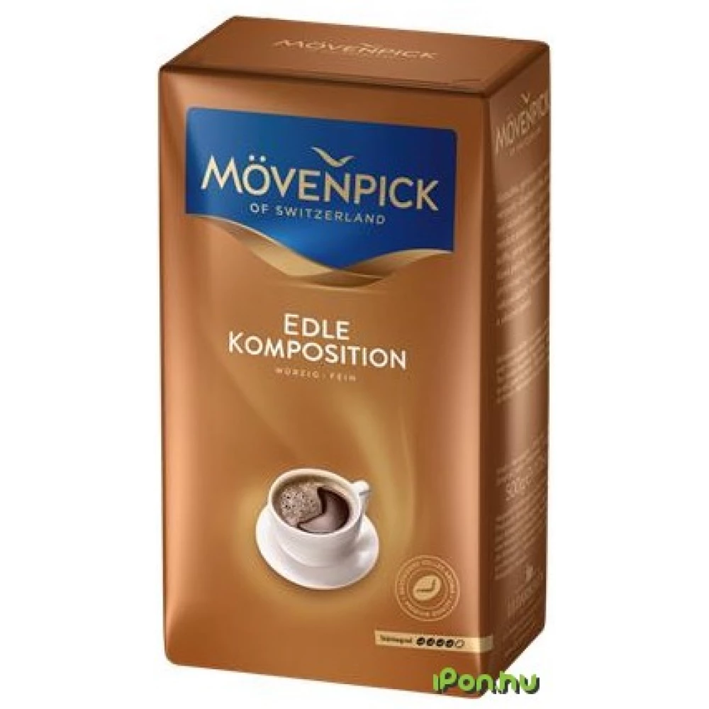 MÖVENPICK Edle Komposition Kávé őrölt pörkölt vákuumos csomagolásban 500 g