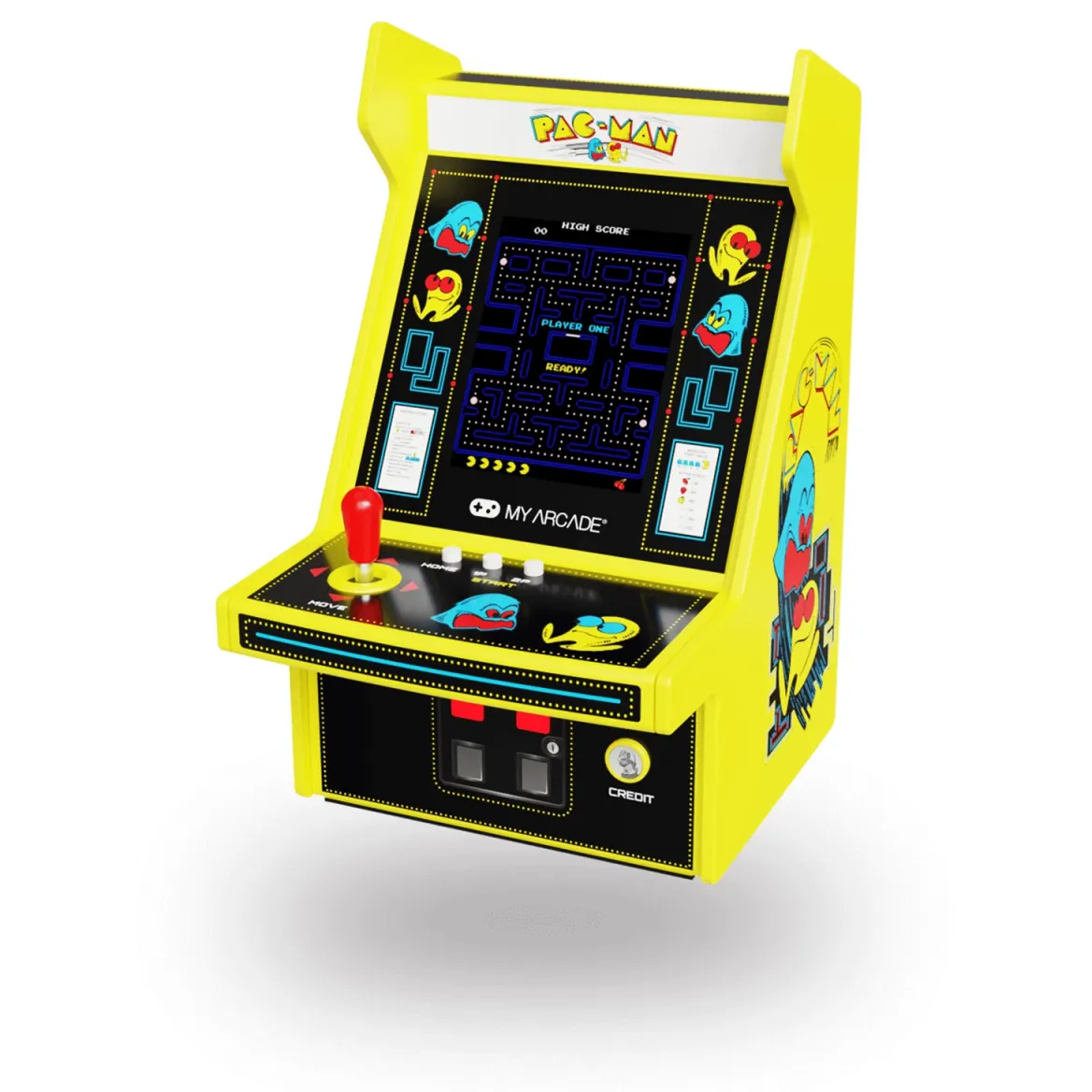 MY ARCADE Pac-Man Micro Player Pro Portable Retro Arcade 6.75" Hordotható