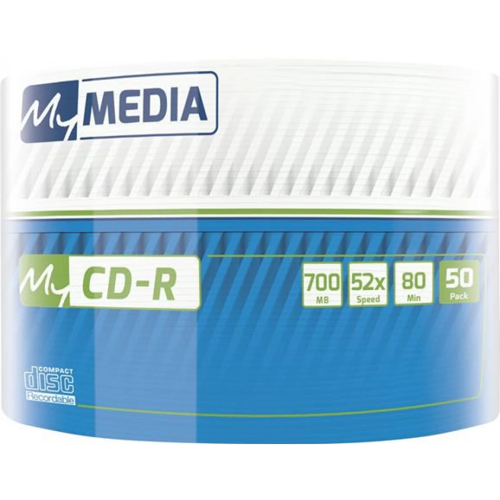 MYMEDIA CD-R 52x 50db zsugor fóliás
