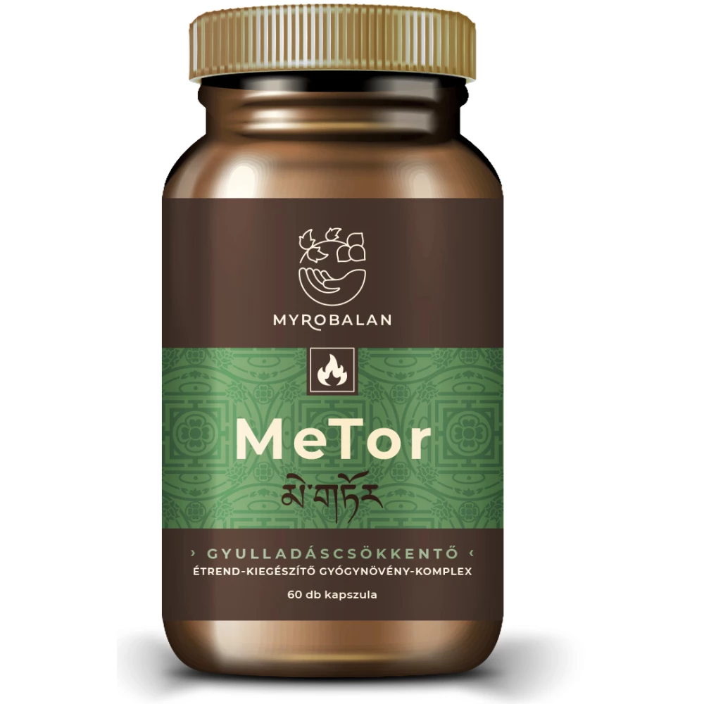 MYROBALAN Myrobalan metor gyulladáscsökkentő gyógynövény-komplex vegán kapszula 60 db