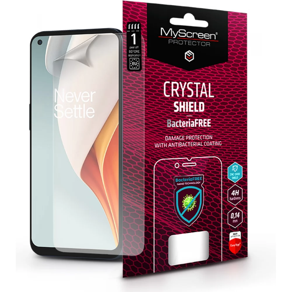 MYSCREEN Crystal Shield BacteriaFree kijelzővédő fólia OnePlus Nord N100
