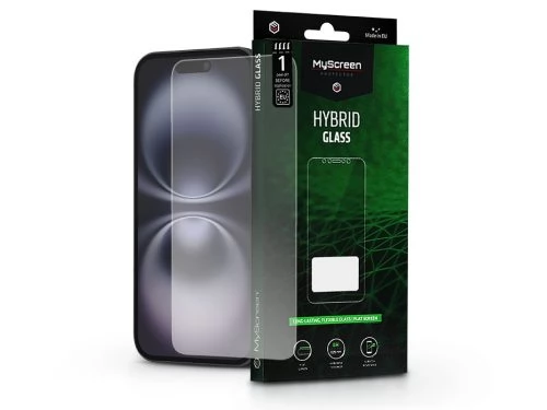 MYSCREEN HybridGLASS Green kijelzővédő iPhone 16