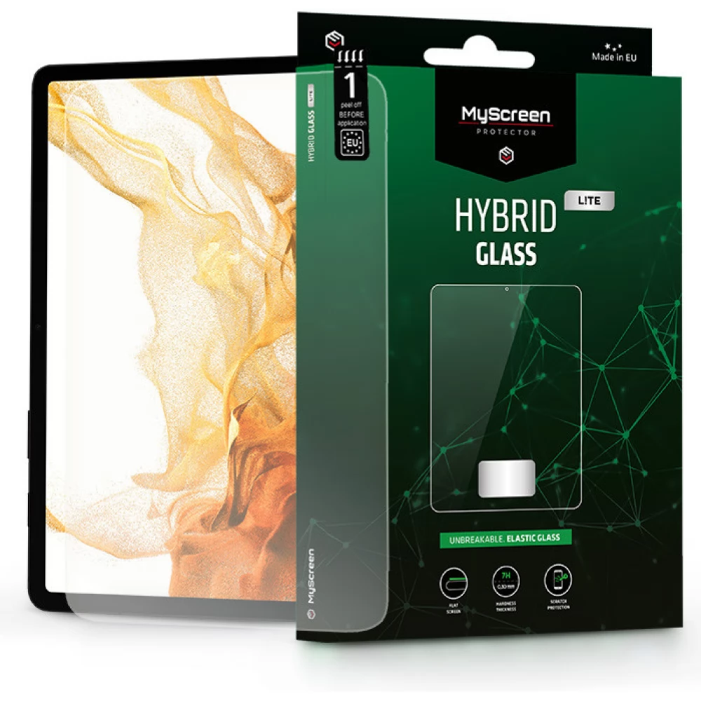 MYSCREEN Protector Hybrid Glass Lite Galaxy Tab S8 11.0" rugalmas üveg képernyővédő fólia