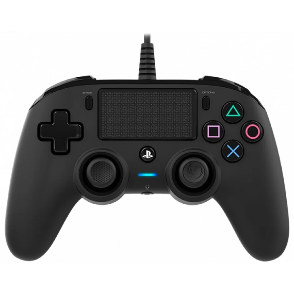 NACON Wired compact controller for Playstation 4 fekete