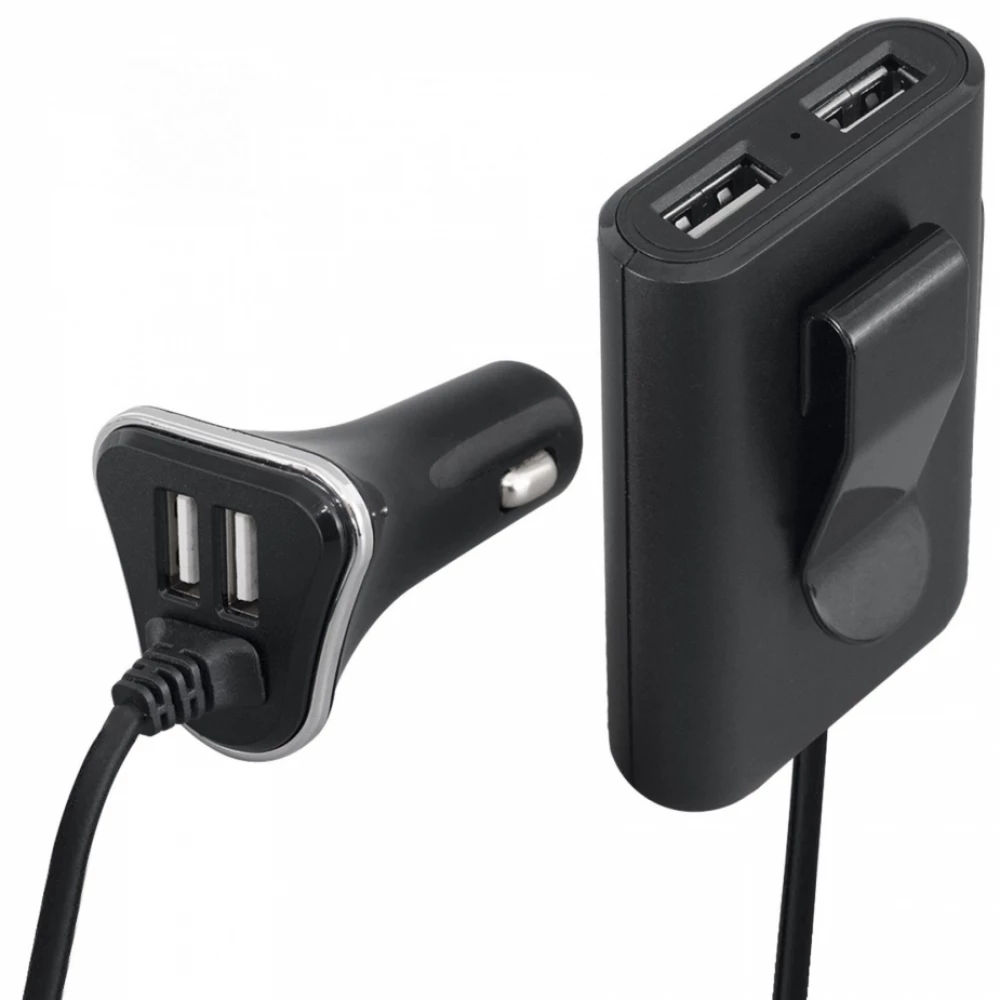 Nagy teljesítményű autós USB gyorstöltő