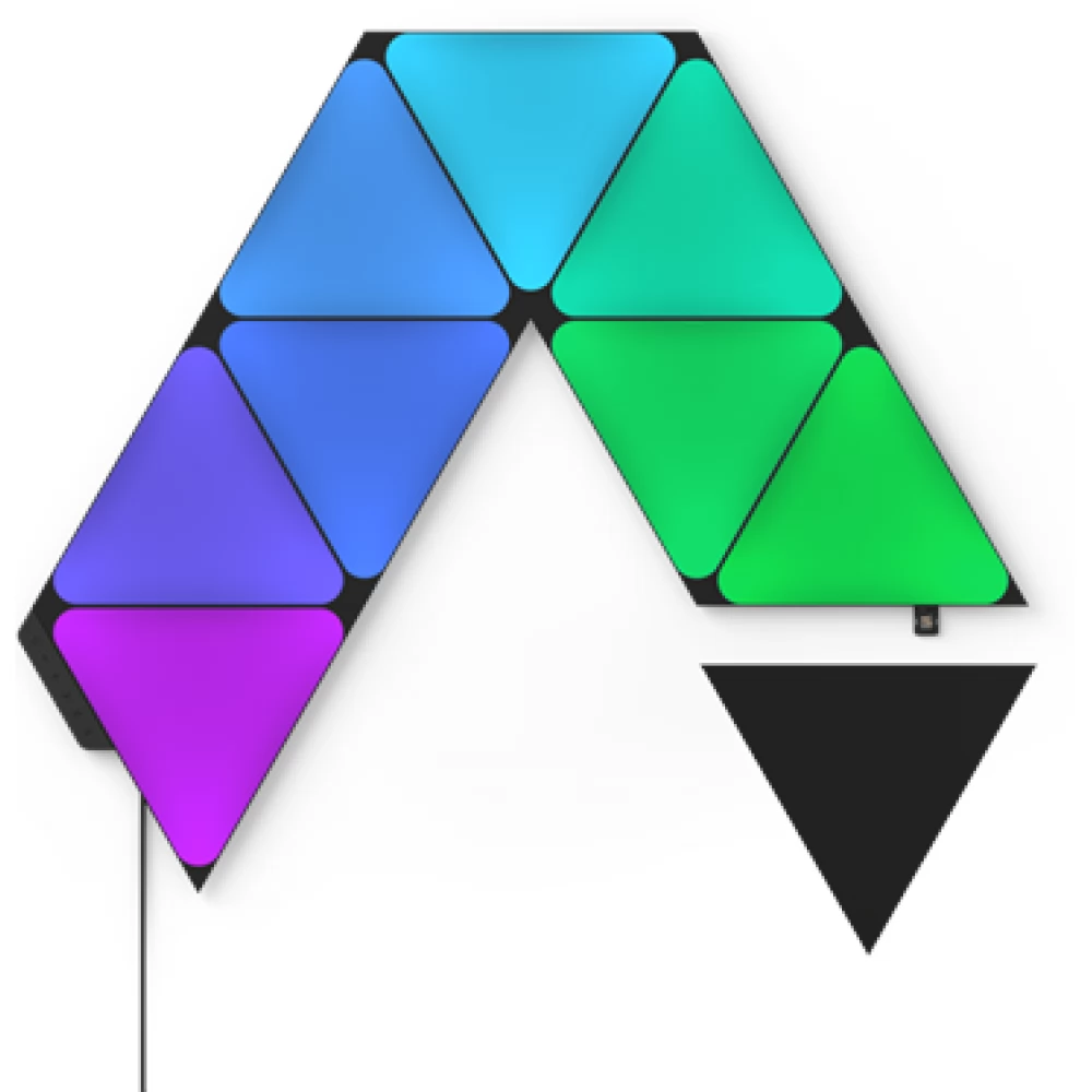 NANOLEAF NL47-0102TW-9PK Shapes Black Triangles Starter Kit 9PK
