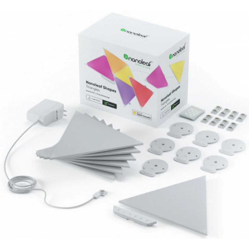 NANOLEAF NL47-6002TW-15PK Shapes Triangles Starter Kit 15PK