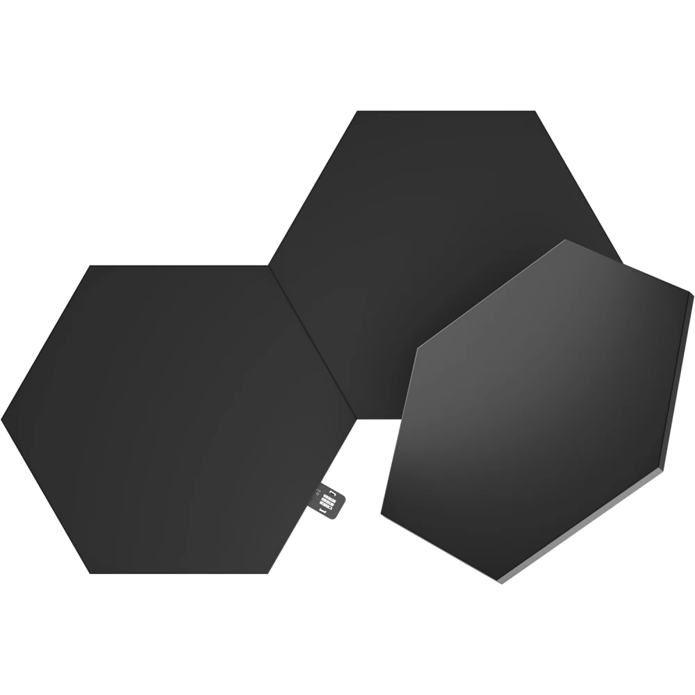 NANOLEAF Shapes Hexagons Expansion Pack (3 panels) fekete
