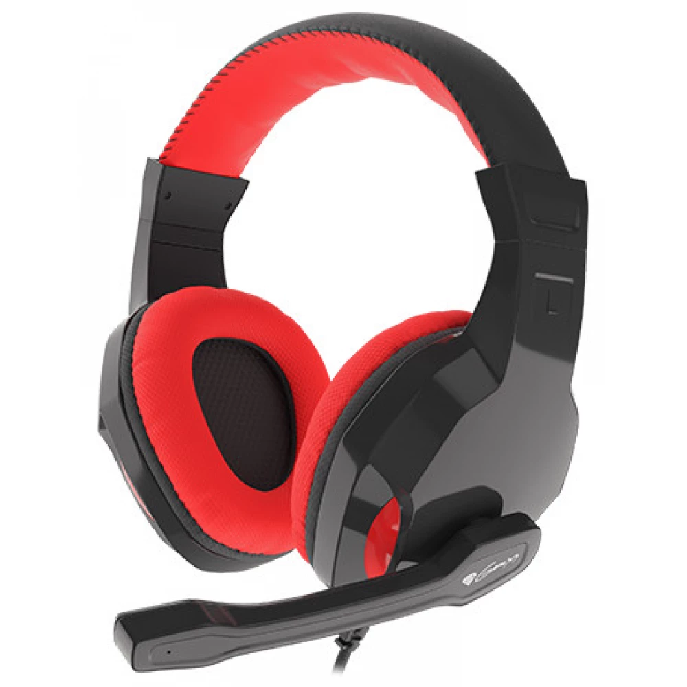 NATEC Argon 100 Headset fekete-piros