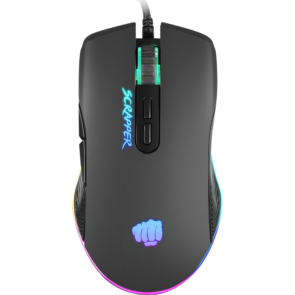 NATEC Fury Scrapper fekete