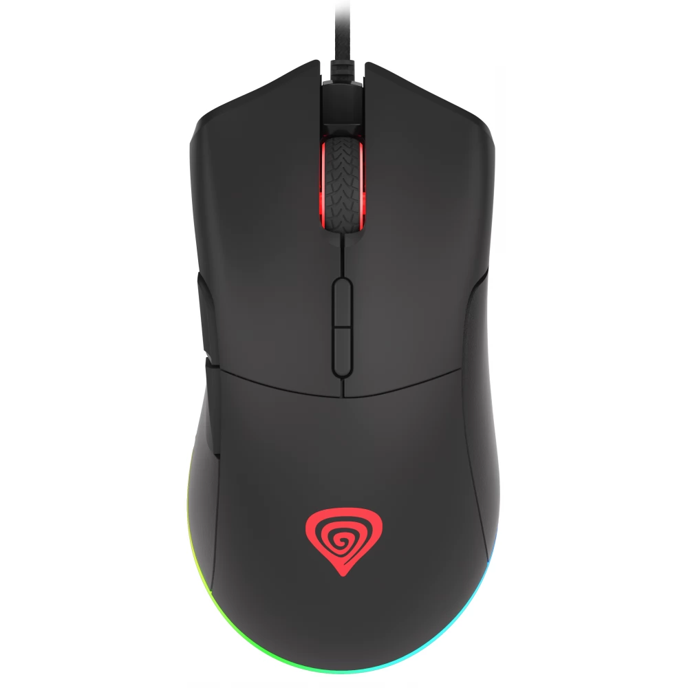 NATEC Genesis Krypton 290 RGB fekete