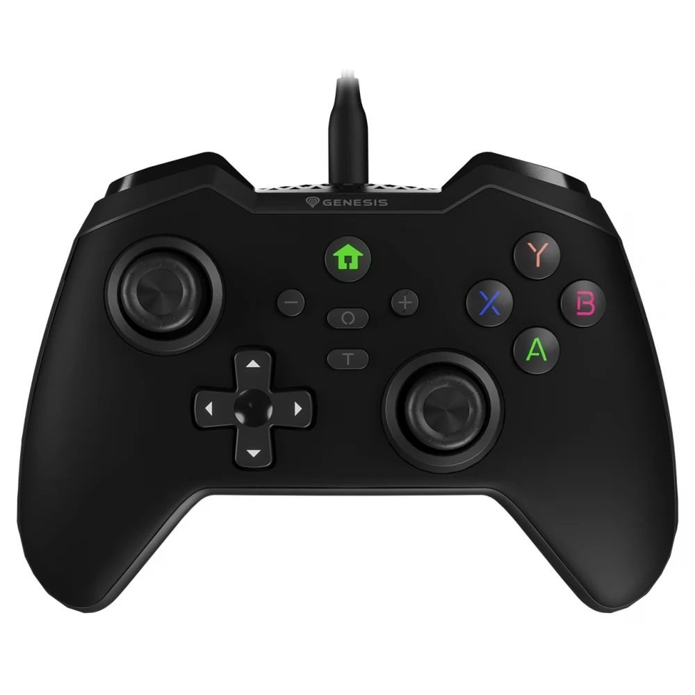 NATEC Genesis Mangan 400 Vezetékes Gamepad fekete
