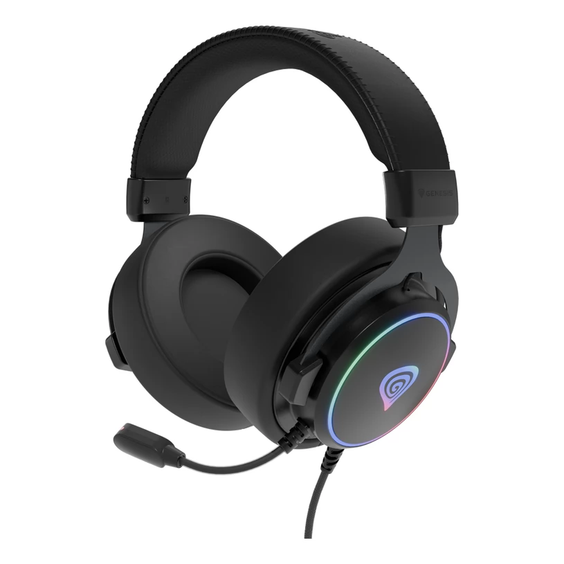 NATEC Genesis Neon 764 fekete