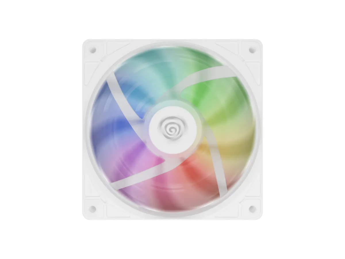 NATEC Genesis Oxal 120 ARGB fehér