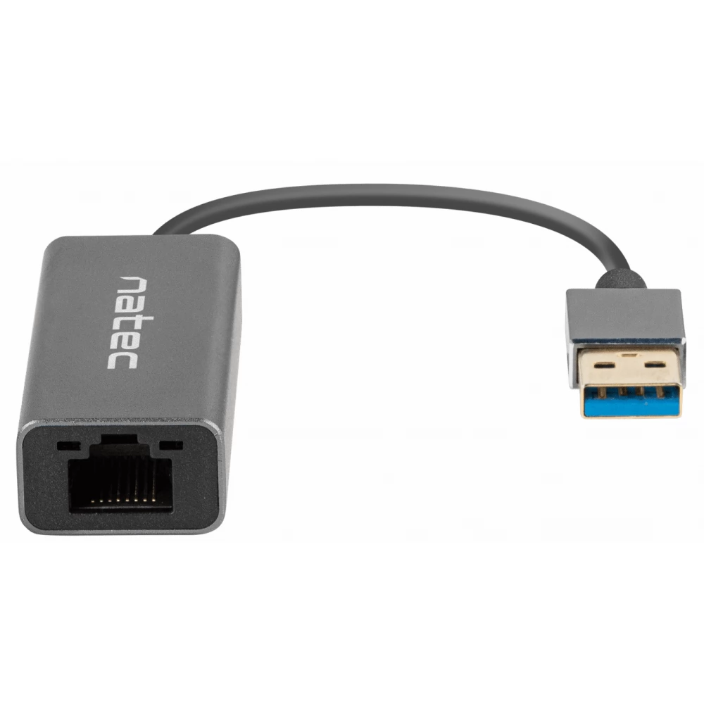 NATEC NNC-1924 USB 3.0 UTP Átalakító 1Gbps szürke