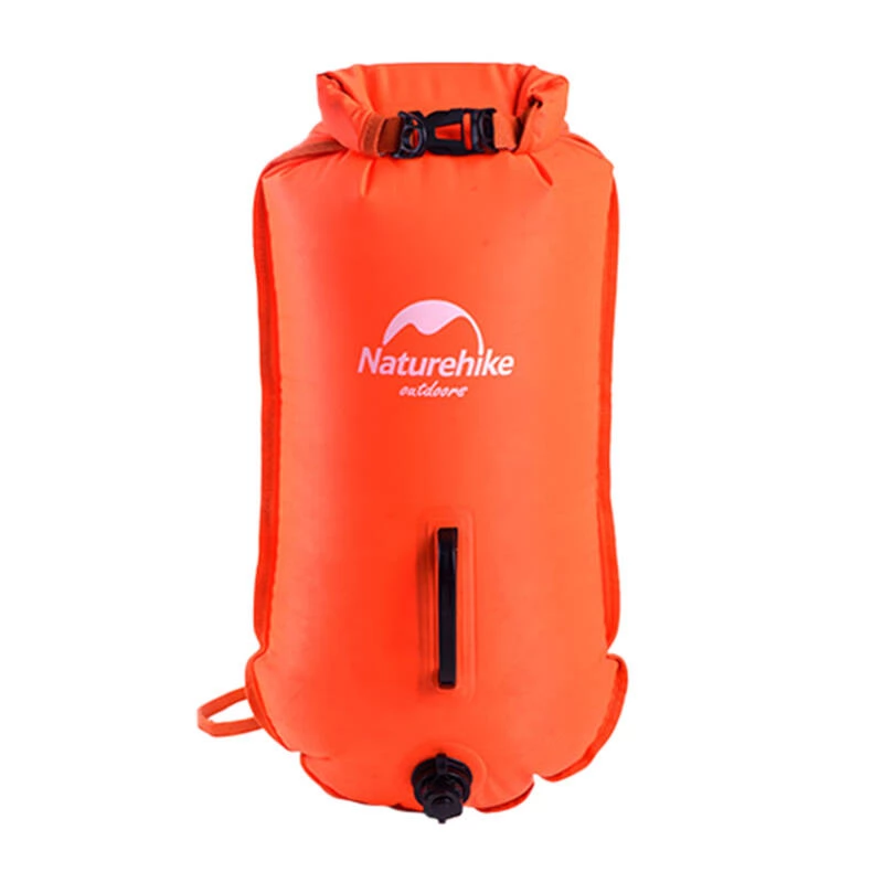 NATUREHIKE NH17S001-G felfújható vízálló táska 18l narancssága