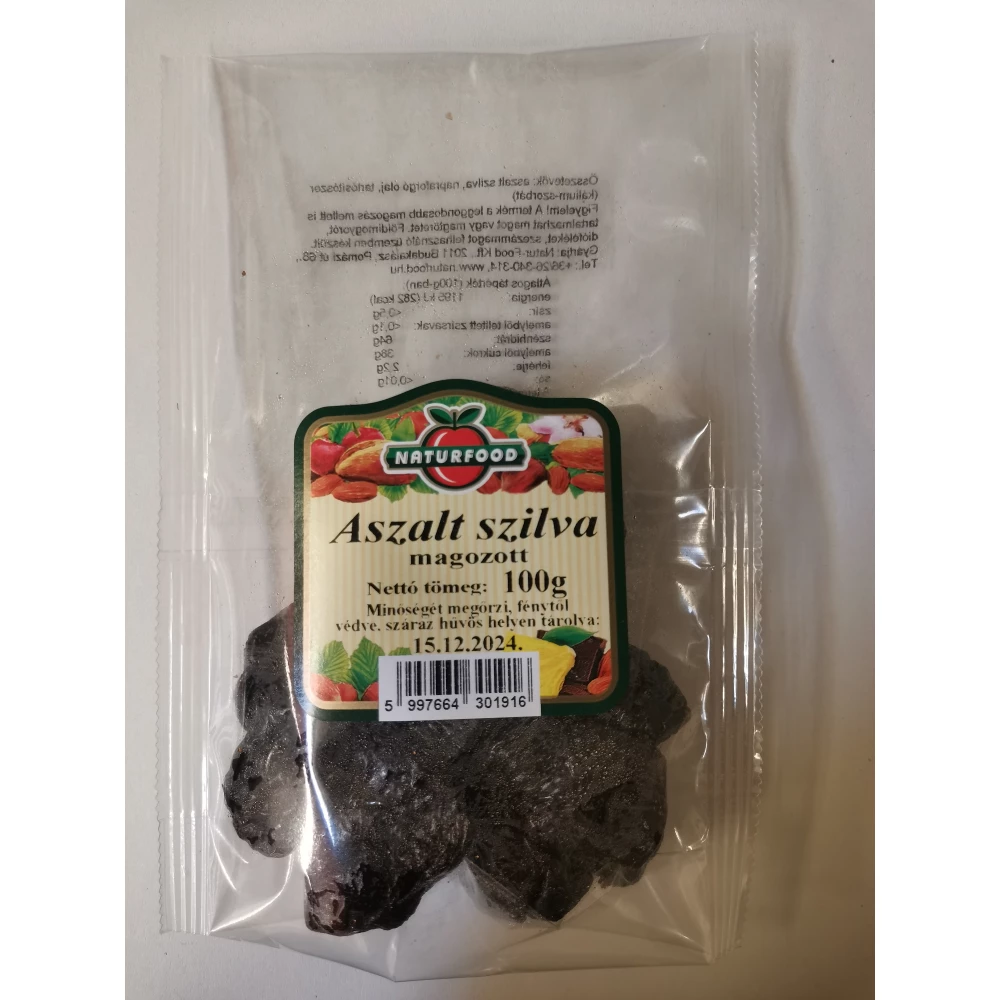 NATURFOOD Naturfood aszalt szilva 100 g